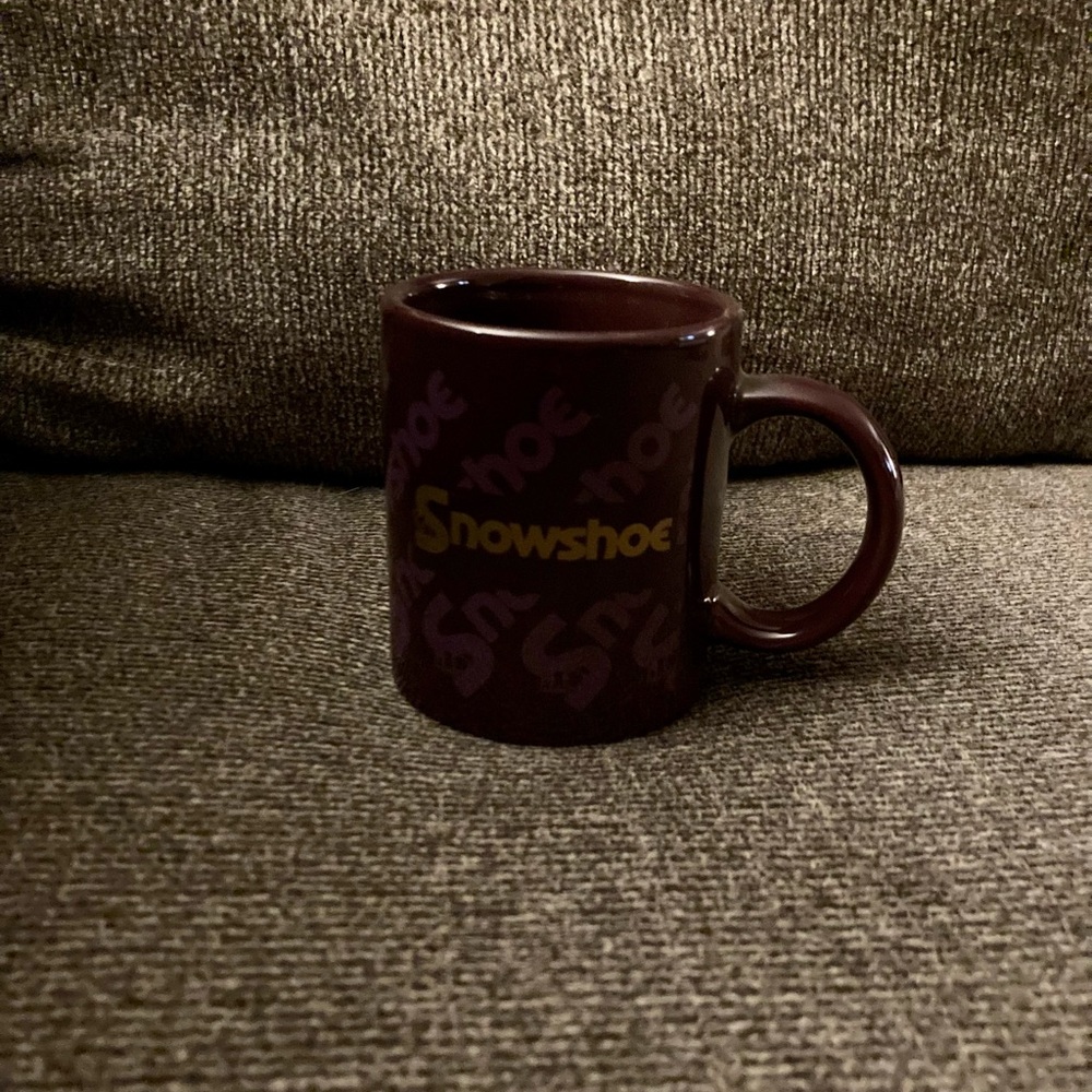 Maroon SnowShoe Branded Cup